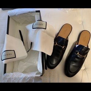 Gucci Princetown Leather Slipper